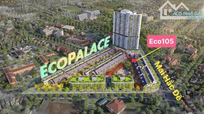 ECO 105 - SHOPHOUSE NGAY GẦN SẢNH TRUNG TÂM THƯƠNG MẠI: Giá 13,5 tỷ