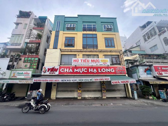 Bề ngang siêu rộng hàng hiếm mặt tiền Huỳnh Mẫn Đạt P7 Quận 5 DT 13x5m 4 tầng giá 23 tỷ