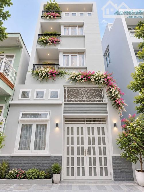 BÁN GẤP NHÀ NƠ TRANG LONG, BÌNH THẠNH. GIÁ:3,77Tỷ/63m2. 1TRỆT,3LẦU. SỔ SẠCH HOÀN CÔNG ĐỦ
