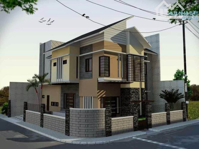 Bán biệt thự 3 tầng có hồ bơi góc 2mt đường Phan Văn Trị,Khuê Trung,Cẩm Lệ.Dt 14m x18m.