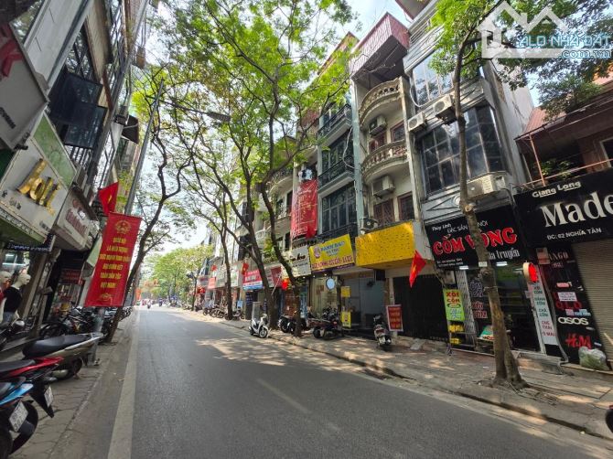 MẶT PHỐ VỈA HÈ TÔ HIỆU NGHĨA TÂN NGUYỄN PHONG SẮC CẦU GIẤY 22 TỶ 55m 4 TẦNG KINH DOANH