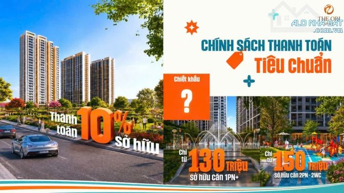 🔥CHỈ TỪ 150 TRIỆU – SỞ HỮU CĂN HỘ 2PN THE ORI SPACE GIÁ 1,1 TỶ!🔥
