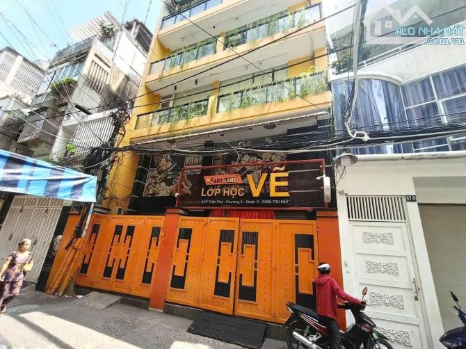 Bán Nhà Hẻm VIP 87/7 Trần Phú Q5: 8x18m (149.5m²), 6 Tầng, HĐT 50tr/th - Giá 27 Tỷ