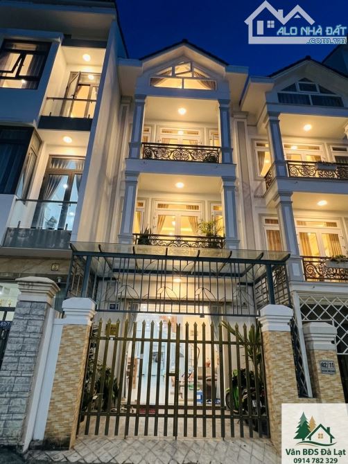 💥 CẮT LỖ CỰC GẮT 1.2 TỶ! NHÀ 4 TẦNG ĐÃ HOÀN CÔNG – PHÙ ĐỔNG THIÊN VƯƠNG, P.8, ĐÀ LẠT 💥