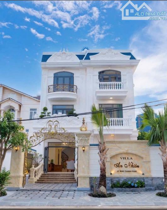 BÁN BIỆT THỰ GÓC 2 MẶT TIỀN MẠC THANH ĐẠM BÃI SAU – 263.5M², 8PN, HỒ BƠI – CÁCH BIỂN 200M
