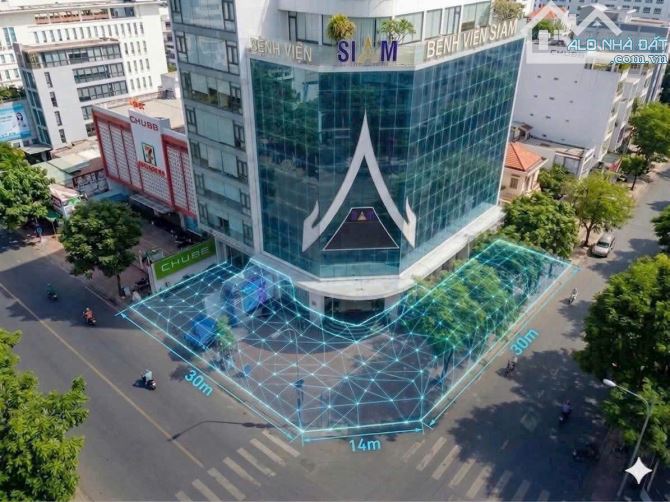 Bán tòa building 2 mặt tiền 369B Nguyễn Trãi, Quận 1, DT: 14x30m, 2 hầm, 10 tầng.