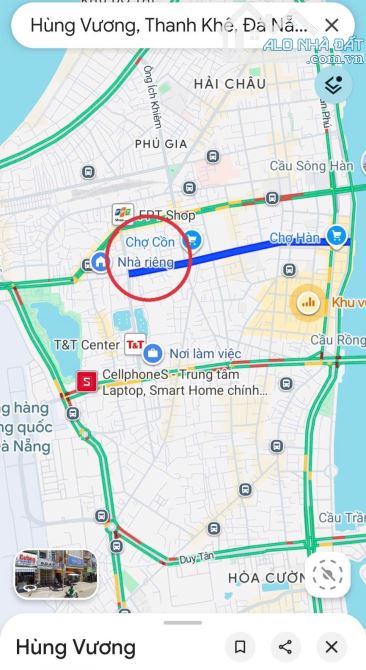 🆘️HẠ SÂU 3,6 TỶ: 114m2 Kiệt Hùng Vương sát Chợ Cồn, Big C - Nhà 2 Tầng 3PN, Sân 10 xe máy
