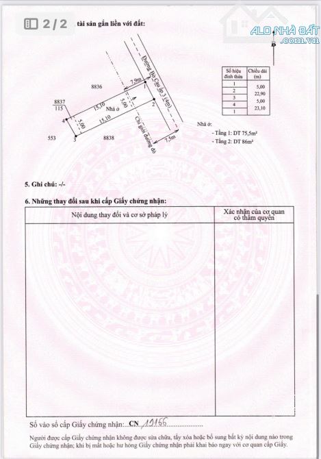 Nhà mới xây mặt tiền 1Lầu XÃ PHƯỚC VÂN 5m × 23m giá 2ty550
