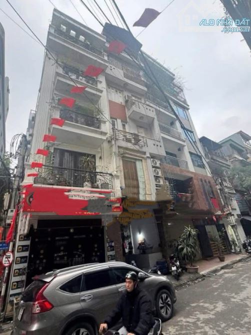 Lô Góc 6T Huỳnh Thúc Kháng 56m^2, thang máy, ô tô tránh.T1 KD, kết nối Láng,Thái Hà.24,8Tỷ