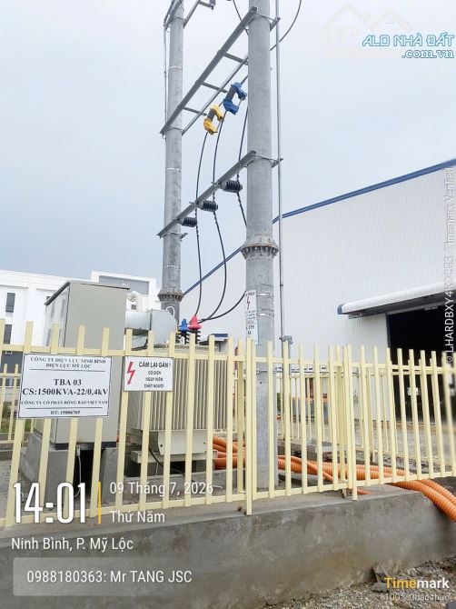 Bán ngay nhà máy 18.797 m2 giá 50 tỷ, Kim Xuyên, Kim Thành Hải Dương chính chủ
