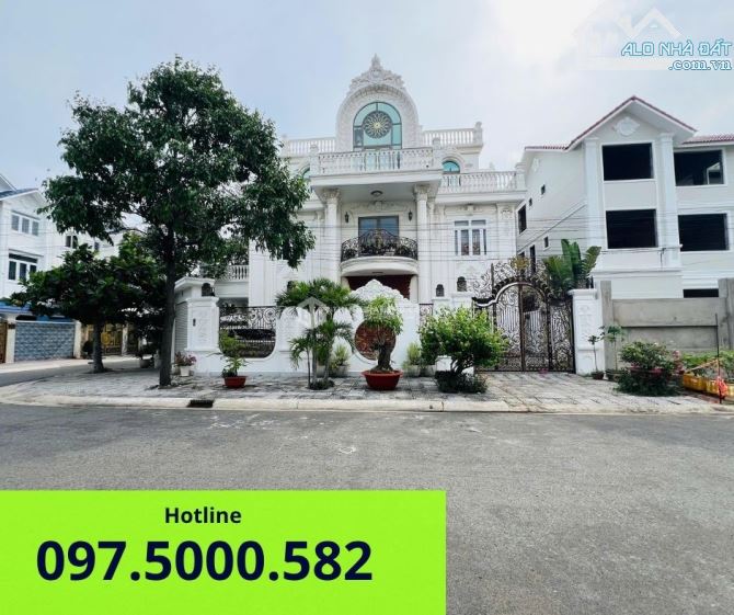 BÁN LÔ GÓC BIỆT THỰ PHƯỚC SƠN, P11 + ( DT: 232M2) + NHÀ 1TR2L + GIÁ CỰC 23 TỶ 2 TL