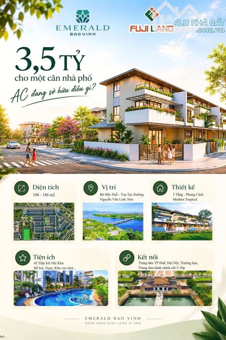 🌿 MỘT CĂN NHÀ ĐÁNG SỐNG CẦN CÓ NHỮNG GÌ? EMERALD BAO VINH GIÁ 3,5 TỶ KHÔNG GẬP LỤT