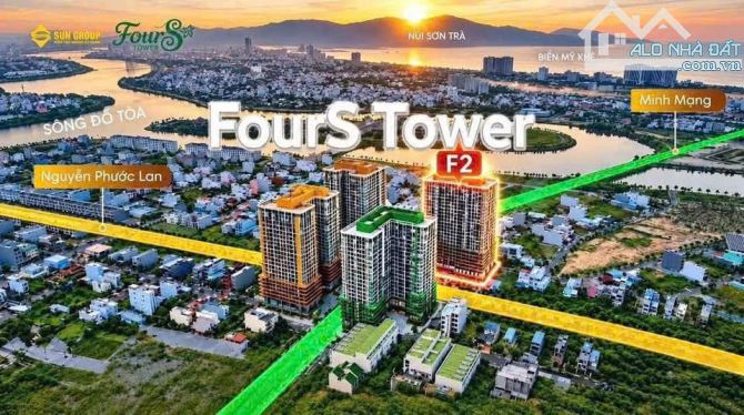 𝐅𝐎𝐔𝐑𝐒 𝐓𝐎𝐖𝐄𝐑] CHỈ 500 TRIỆU – CĂN HỘ MẶT SÔNG, VIEW PHÁO HOA DIF
