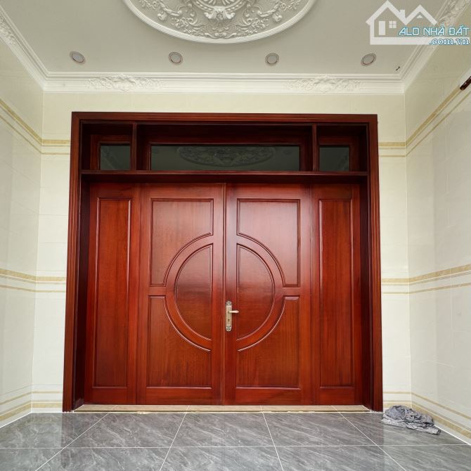NHÀ TRỆT NỘI THẤT GỖ CĂM SE CAO CẤP SAU LƯNG BV HOÀNG MỸ, CÁCH LỘ Ô TÔ 100M, CÁI RĂNG