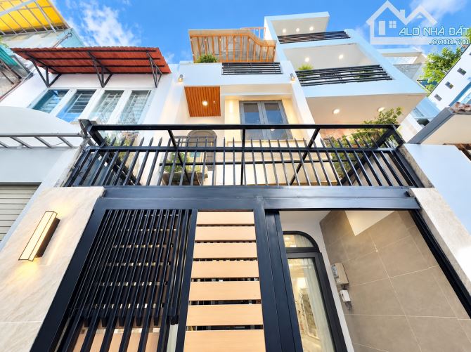 NHÀ MỚI ĐẸP NỞ HẬU HXH - HOÀNG HOA THÁM BÌNH THẠNH-GIÁ:4.49TỶ/70,4m2 (4,4x16m)