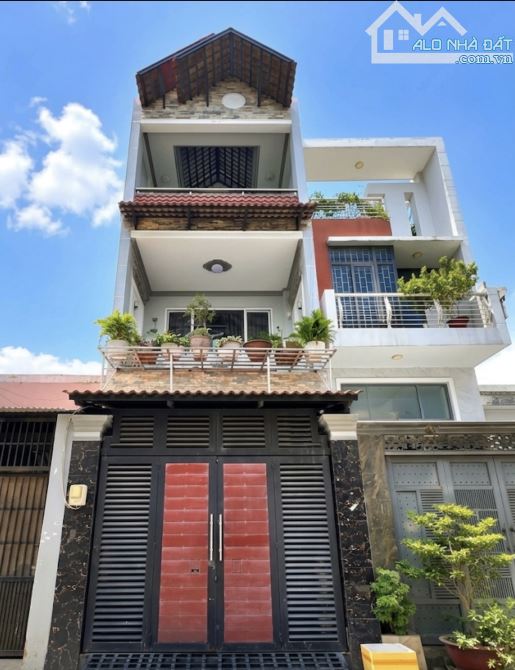 Bán nhà Gò Vấp-Hẻm ô tô-Gần EMART-Bùi Quang Là-P12-92m2 nở hậu-4,2/5,2x19-3tầng-4PN,5WC