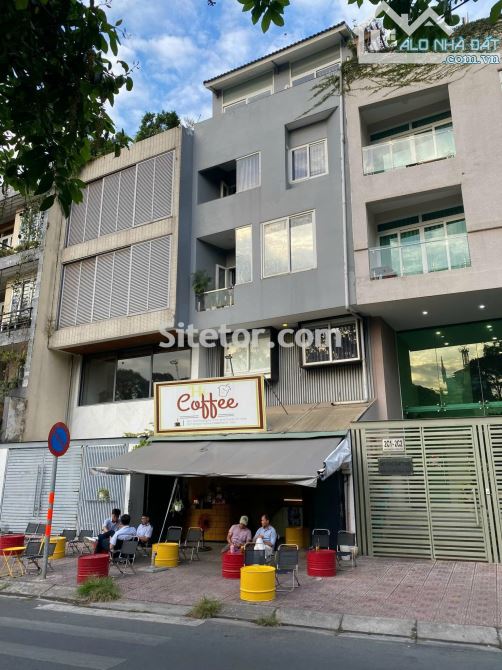 Bán Tòa CHDV MT Trường Sa Bình Thạnh: 6x17m, Hầm 4T, 9P + Cafe, 120Tr - 48T