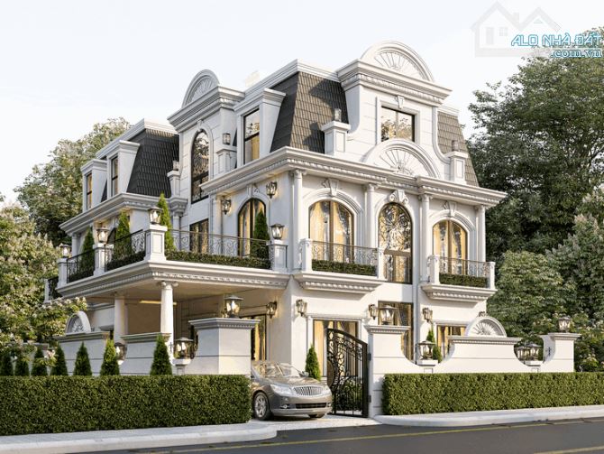 ( DINH THỰ 600m2 ) LÔ GÓC - View Công viên tại Cầu Giấy - 309 Tỷ