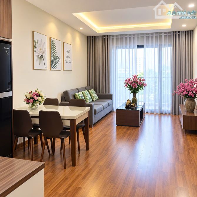Chủ nhà giảm giá mạnh cần bán CH 68m -2n2vs full nt đẹp Cc Homecity - Trung Kính, giá 7.3