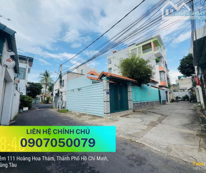 BÁN BIỆT THỰ MINI GÓC 2 MẶT TIỀN HOÀNG HOA THÁM DR 125M2 (7.5M x 17M) GIÁ CHỈ 12.5 T