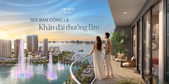 BÁN CĂN 2PN – 56.86m - PRIMA BAY BÃI CHÁY GIÁ HƠN CHỈ 2,6 TỶ
