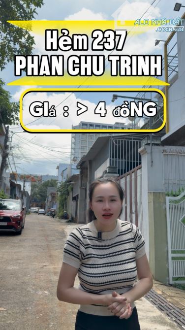 Giá siêu tốt - hẻm phan chu trinh 4 tỉ- trả là bán