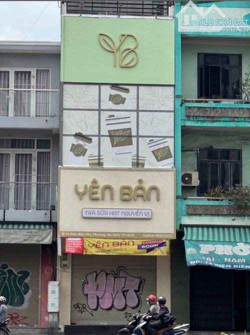 (Chỉ hơn 9 Tỷ) Mặt Tiền Điện Biên Phủ, Đakao, Q1 - ngang 4m, 4 Tầng, đang cho thuê 28Tr/th