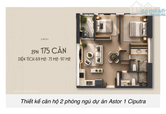 Ra mắt căn hộ hạng sang tại Ciputra chỉ từ 95tr/m