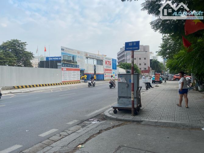 HIẾM - NGỌC KHÁNH - BA ĐÌNH - 50M - 6 TẦNG - MẶT TIỀN 4,6M - GIÁ 22 TỶ