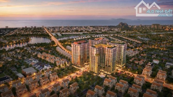 Chỉ 2ty55 cho 2PN 61m2 tại trung tâm Đà Nẵng. Căn hộ FourS Tower CĐT Sun Group mở bán.