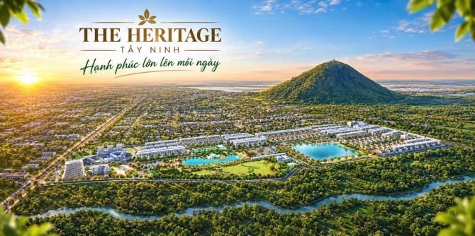 Bán nhà phố THE HARITAGE Tây Ninh chỉ từ 3 tỷ 600