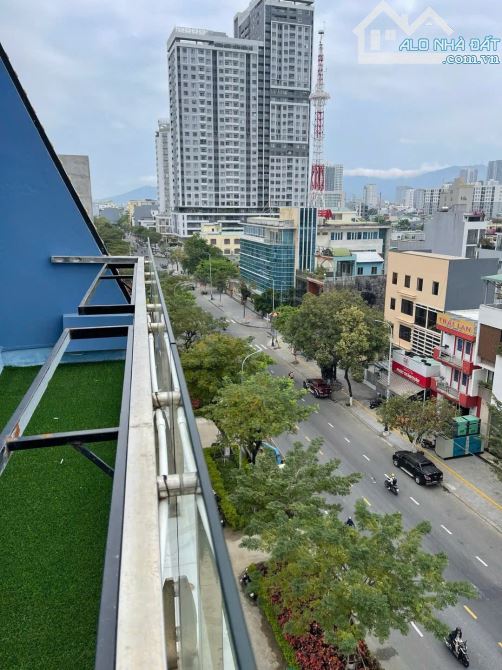 Tòa building 7 tầng đường Trần Hưng Đạo, đối diện căn hộ Mornachy, ngay khu Euro Village 1