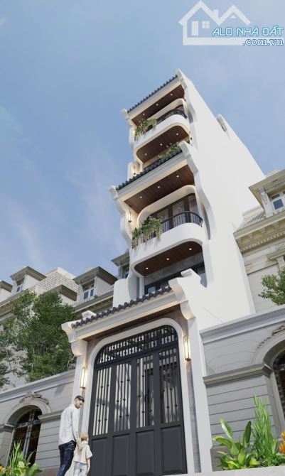 🔥 HOÀNG NHƯ TIẾP – LONG BIÊN | 75M² – 8 TẦNG THANG MÁY – NỘI THẤT INDOCHINE SANG TRỌNG |