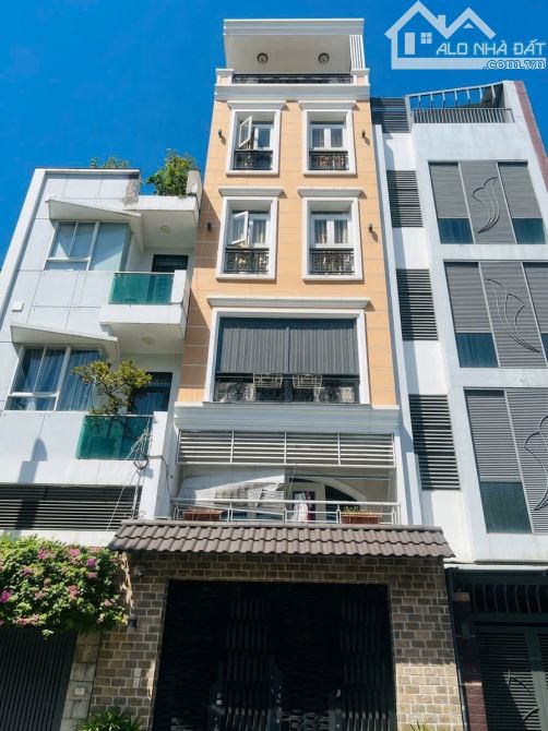 Bán nhà riêng Quận Bình Thạnh-Hẻm ô tô 8M-Giáp Q1-Tiện KD-Chu Văn An-P12-51m2-4,5x12-6tầng