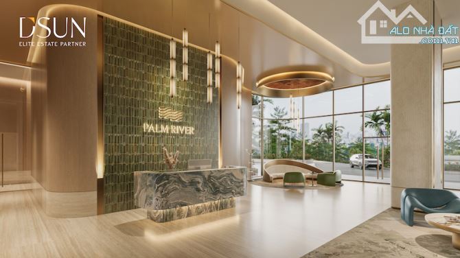 Palm River căn hộ ven sông, suất ưu tiên 2PN , view pháo hoa, CK 16,5%