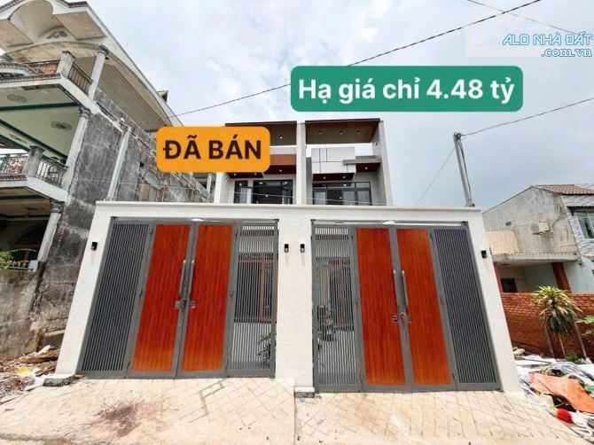 💥 Hạ giá Bán căn nhà phố hiện đại 1 trệt 1 lầu gần GX Phúc Lâm phường Hố nai
