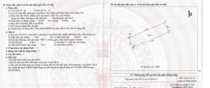 Bán gấp nhà cạnh siêu thị GO Đồng Nai Biên Hòa, đang kinh doanh khách sạn/nhà nghỉ