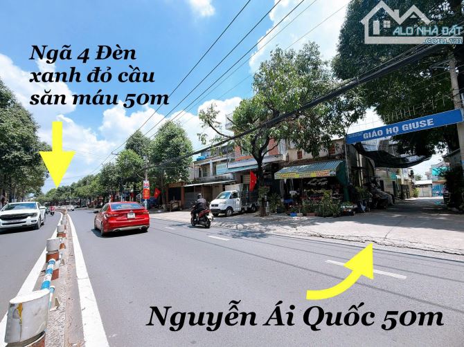 NP438. Bán nhà vị trí 2 - P.Hố Nai giáp ranh P.Tân Hiệp và Trảng Dài cực hiếm gần chợ Phú