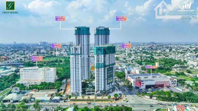 Giỏ hàng độc quyền Green Skyline TT 10%, CK lên đến 17%, nhận nhà tháng 4/2027