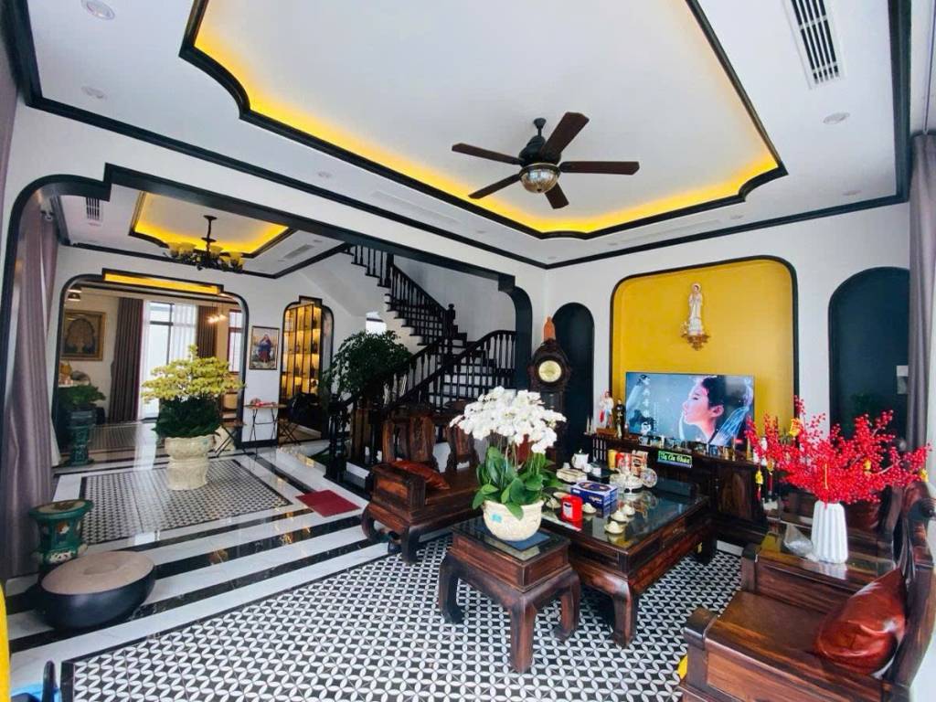 Bán biệt thự sang trọng 3 tầng view công viên Âm Nhạc, 180m2 MT gần 10m, 33.5 tỷ, đường oto tránh
