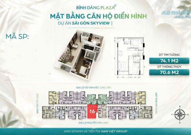 Chủ bán gấp CC SaigonSkyview,Q8,2PN,2WC,tầng 15,view đẹp,chênh nhẹ