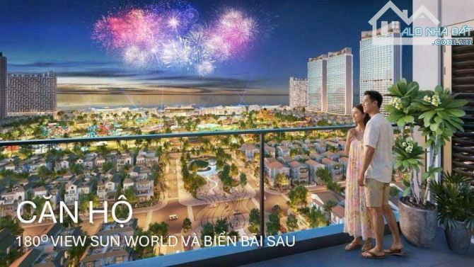 CĂN HỘ BIỂN SỞ HỮU LÂU DÀI, 2PN+ VIEW SUNWORLD+ BIỂN, CHỈ 4.5 TỶ, GIÁ GỐC CĐT