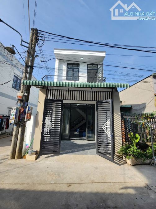 📌3.38 tỷ📌 Bán nhà giá rẻ, 1 trệt 1 lầu góc 2MT gần trường cấp 3 Lý Thái Tổ, p.An Phú