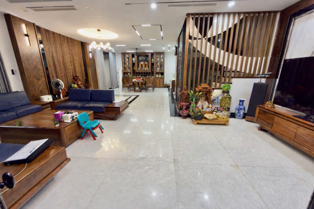 Bán biệt thự lô góc tân cổ điển An Phú Villa, dt 208m2 MT 28m, đường oto tránh, thang máy xịn