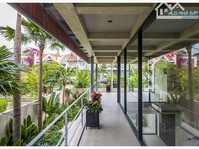 Bán biệt thự Fideco Thảo Điền, 508m² ven sông, hầm + 3 tầng – 240 tỷ