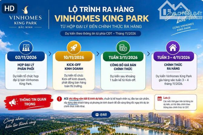 Vinhomes King Park Hoà Long Bắc Ninh, MIK