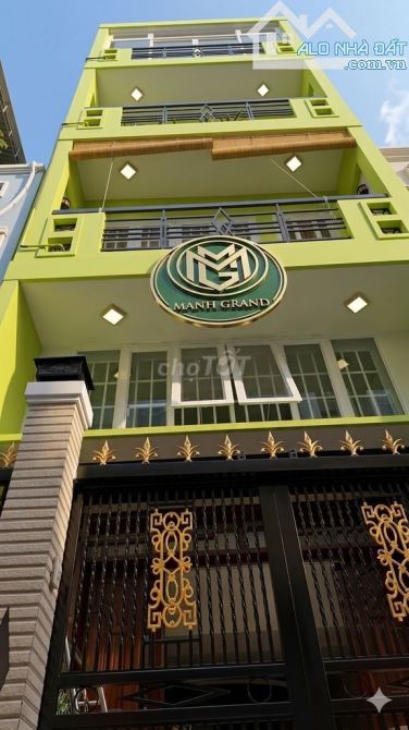 Hẻm Cách Mạng Tháng 8 (5 tầng; 4,4mx15m, nở hậu 6,8m). Giá 10 tỷ
