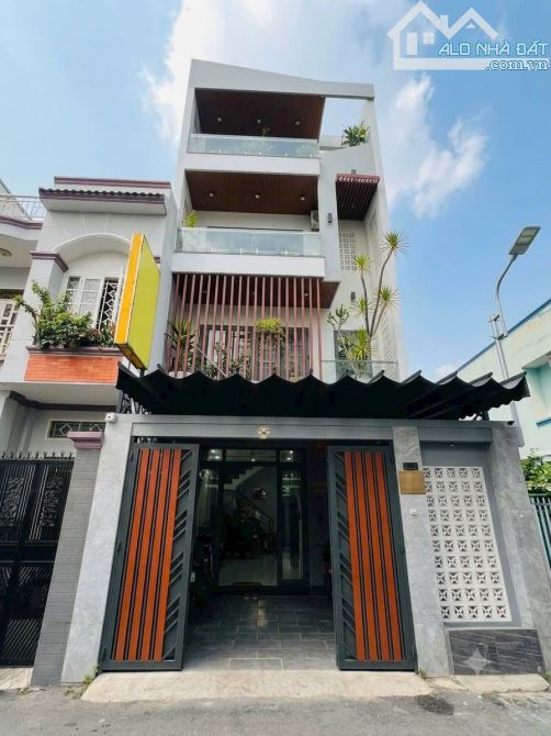 Bán nhà Quận Gò Vấp-Hẻm ô tô 6M-Đường số 21 (Quang Trung)-P8-108m2-6x18-4tầng Thang Máy