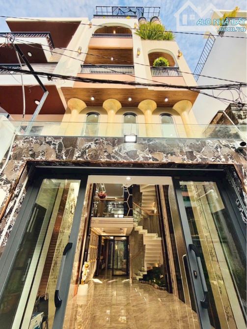 BÁN NHÀ TP HCM, PHẠM VĂN CHIÊU, 4,5 x 16M, 5 TẦNG, THANG MÁY, HẺM Ô TÔ, GIÁ 8.499 TỶ