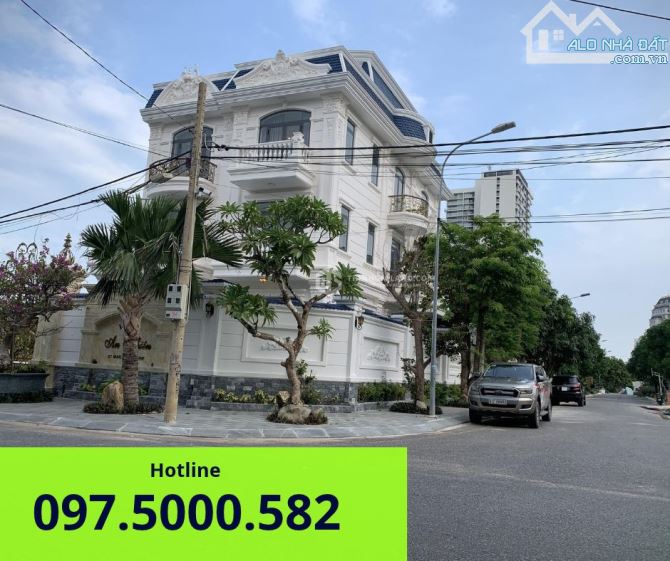 BÁN BIỆT VIP GÓC 2 MẶT TIỀN KHU BIỆT THỰ PHƯƠNG NAM CÁCH BIỂN CHỈ 150M + GIÁ 49 TỶ TL